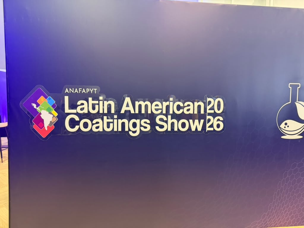Chemrad team at the Latin American Coatings Show 2026 booth