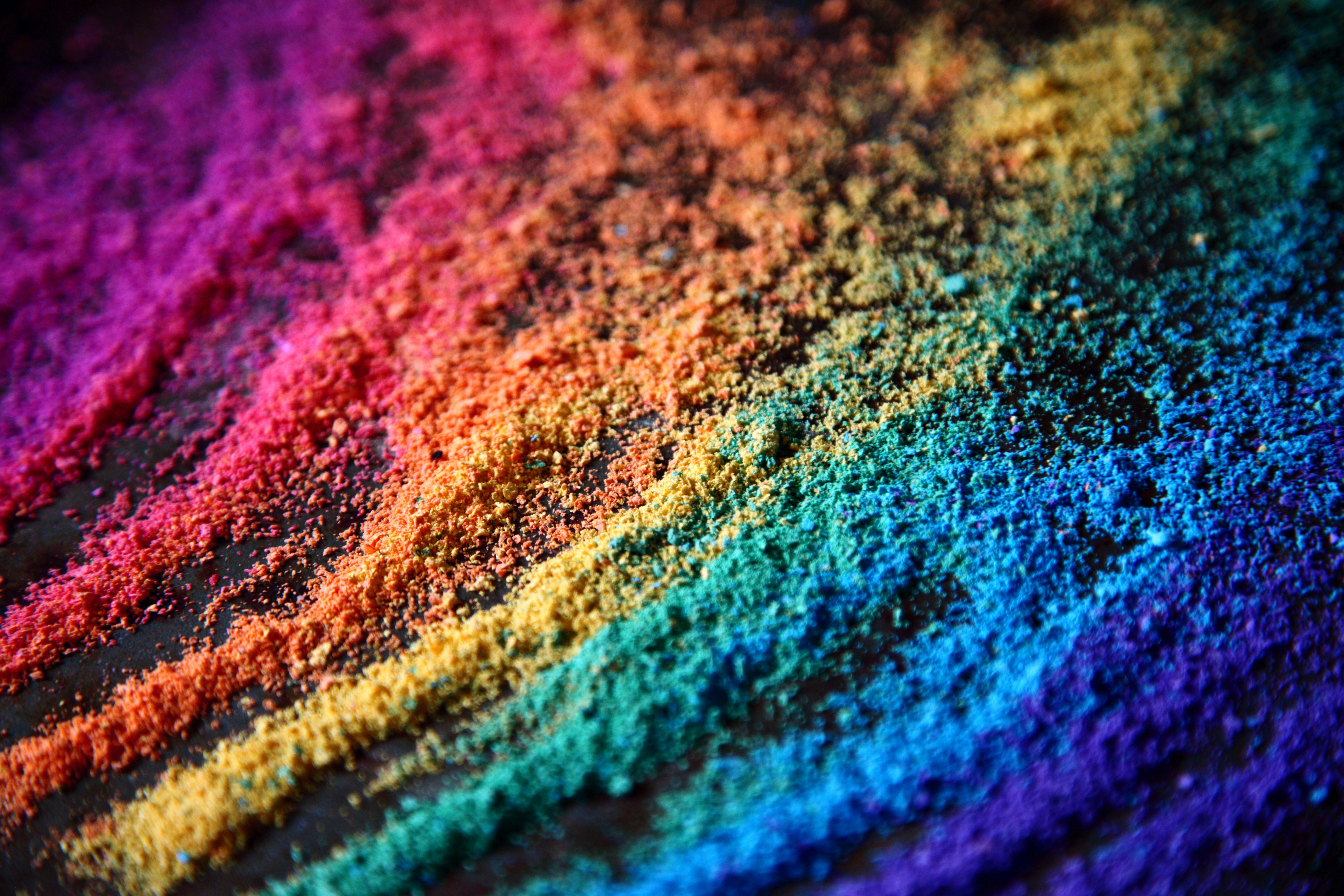 Pigment powder in a pile