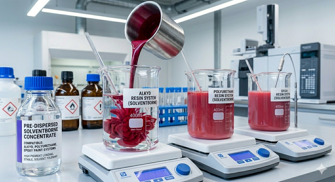 Solvent-based dispersion